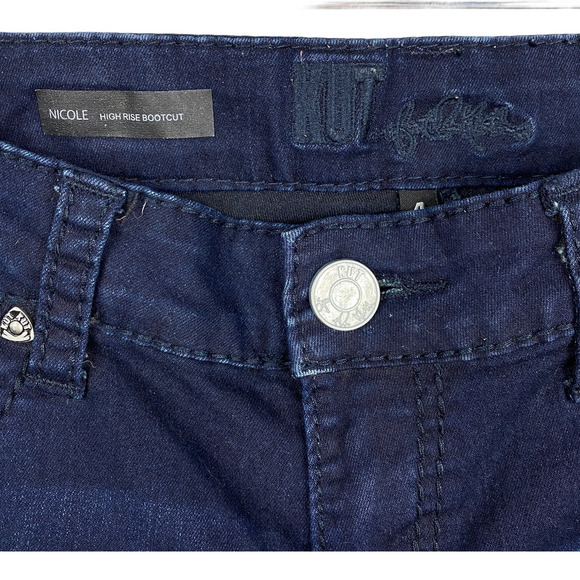 Kut from the Kloth Nicole High Rise Boot Jean 4 - Picture 4 of 9